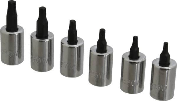 Hex Bit Socket Set: 3/8