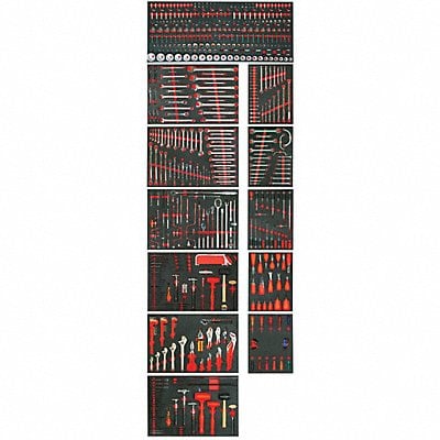 Master Tool Set 613 PCS Easy Grip MPN:JCS-0613TF