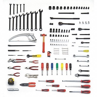 Railroad Tool Set Electrician 141-Pieces MPN:JTS-0141RR