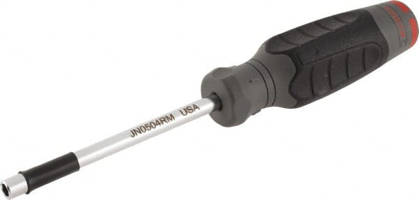 Nut Driver: Hollow Shaft, Ergonomic Handle, 8-1/4