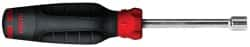 Nut Driver: Hollow Shaft, Ergonomic Handle, 9