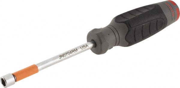 Nut Driver: Hollow Shaft, Ergonomic Handle, 9