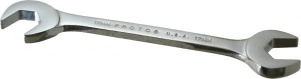 Open End Wrench: Double End Head, 17 mm, Double Ended MPN:J3117M