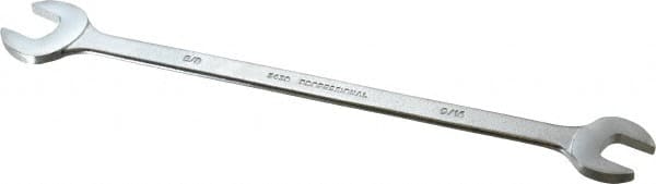 Extra Thin Open End Wrench: Double End Head, Double Ended MPN:J3430