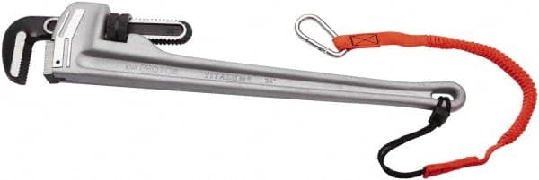 Tethered Straight Pipe Wrench: 12