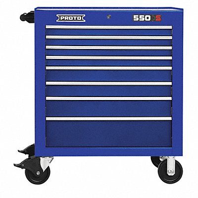 Rolling Tool Cabinet Blue Heavy Duty MPN:J553441-8BL