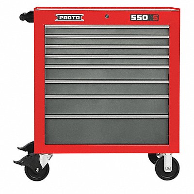 Rolling Tool Cabinet Red Heavy Duty MPN:J553441-8SG