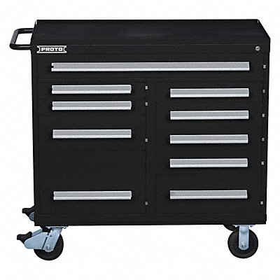 Rolling Tool Cabinet Blk Ind Prem Duty MPN:J564542-10BK