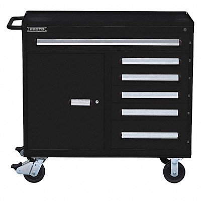 Rolling Tool Cabinet Blk Ind Prem Duty MPN:J564542-6BK-1S