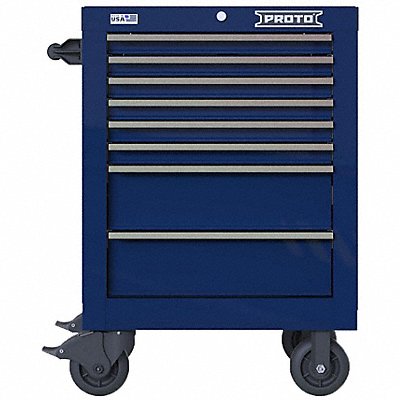 Rolling Tool Cabinet Blue Heavy Duty MPN:JSTV2739RS08BL