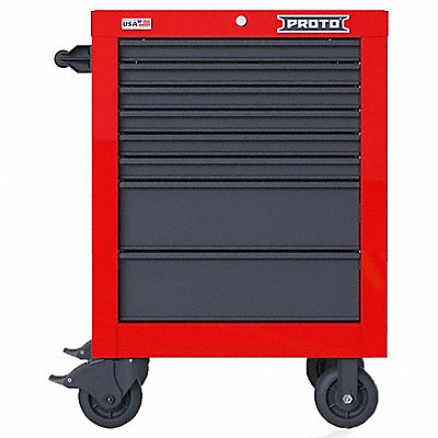 Rolling Tool Cabinet Red Heavy Duty MPN:JSTV2739RS08RG