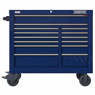 Rolling Tool Cabinet Blue Heavy Duty MPN:JSTV4239RD14BL