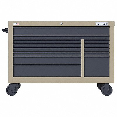 Rolling Tool Cabinet Gray Heavy Duty MPN:JSTV5539RD13DT