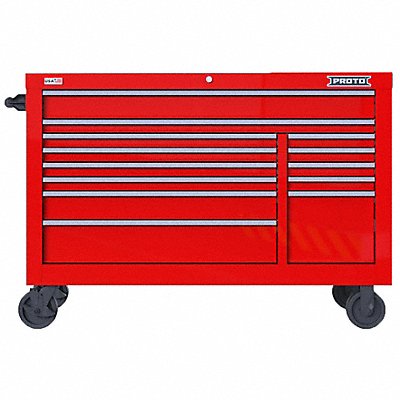 Rolling Tool Cabinet Red Heavy Duty MPN:JSTV5539RD13RD