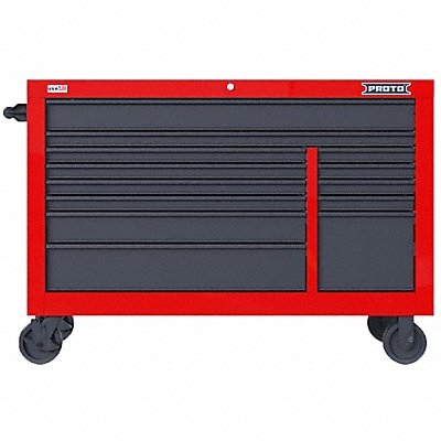 Rolling Tool Cabinet Red Heavy Duty MPN:JSTV5539RD13RG