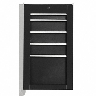 High Gloss Black Heavy Duty Side Cabinet MPN:J551934-5DB-SC