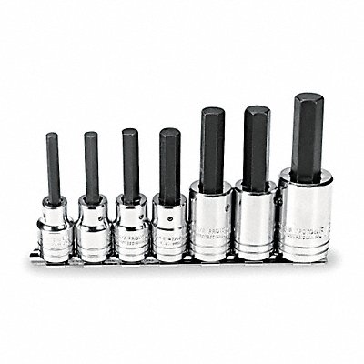 Socket Bit Set Steel DrSz 1/2 in MPN:J5441-7