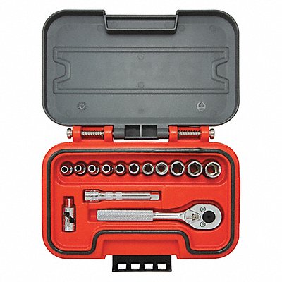 Socket Set 1/4 Drive 14 pcs. Metric MPN:J47214S