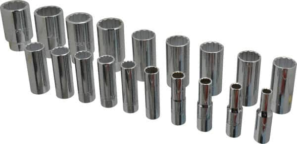 Deep Socket Set: 19 Pc MPN:J54105