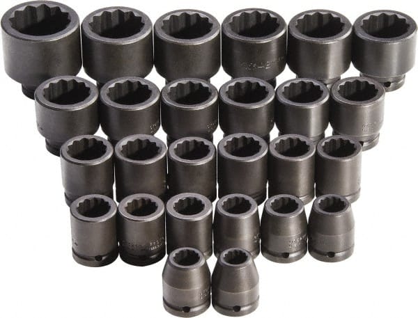 Impact Standard Socket Set: 26 Pc MPN:J72106M