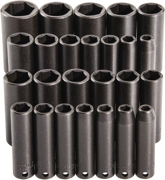 Deep Impact Socket Set: 25 Pc MPN:J72118