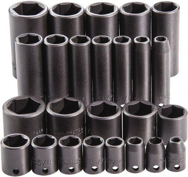 Deep Impact & Standard Socket Set: 25 Pc MPN:J72125