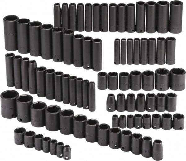 Deep Impact & Standard Socket Set: 86 Pc MPN:J7274