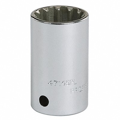 Socket Steel Chrome 7/16 in MPN:J4714SPL