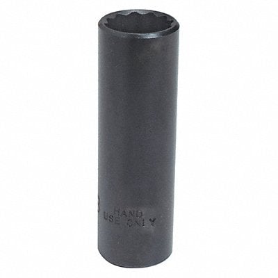 Socket Steel Blk Oxd 9/16 in MPN:J5018B