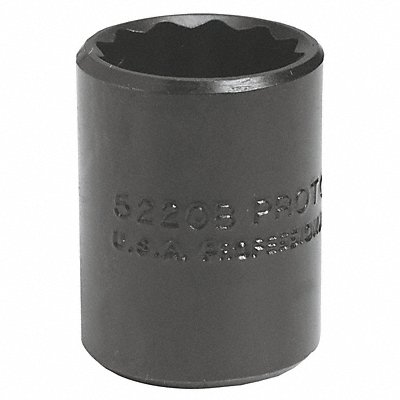 Socket Steel Blk Oxd 1/4 in MPN:J5208B