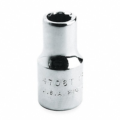 Socket Steel Blk Oxd 3/8 in MPN:J5212B