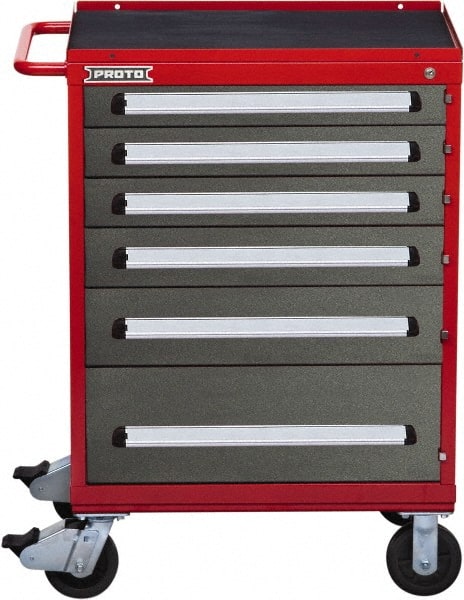 Steel Tool Roller Cabinet: 6 Drawers MPN:J563042-6SG