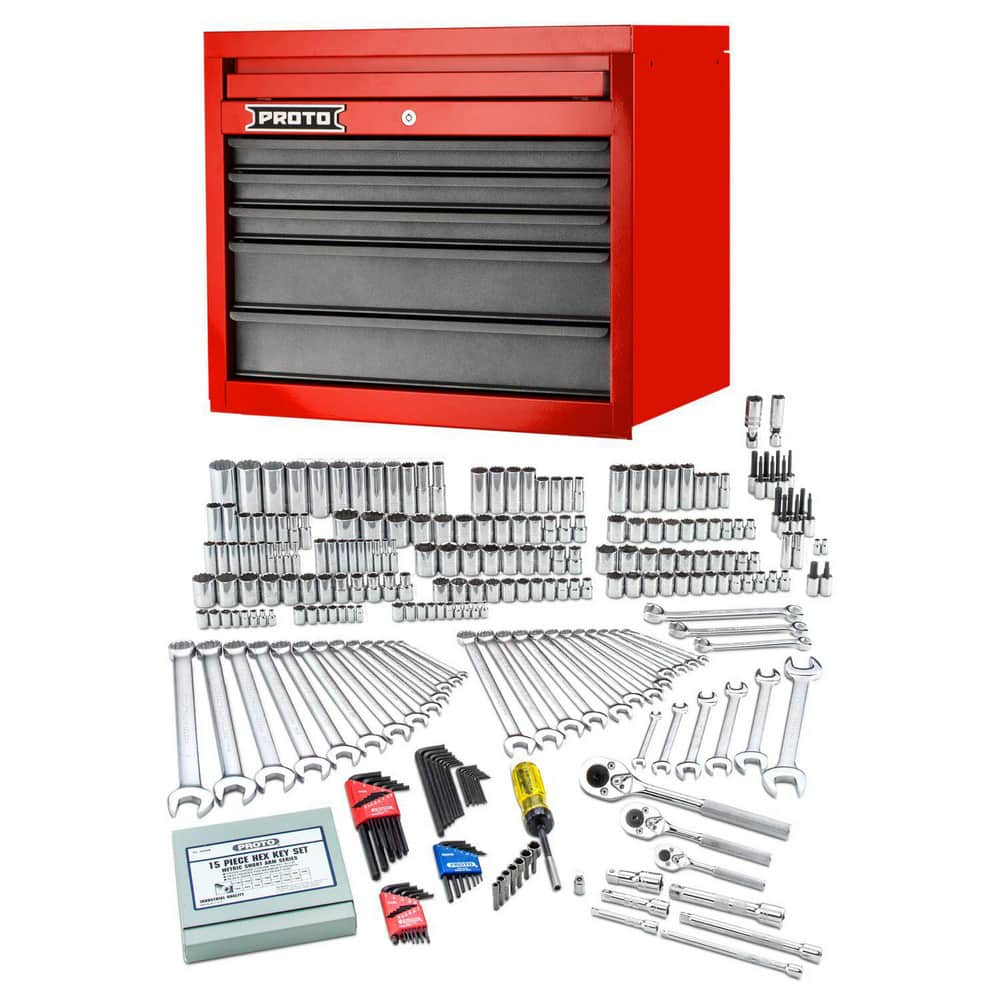 Combination Hand Tool Set: 292 Pc, Master Tool Set, 1/2