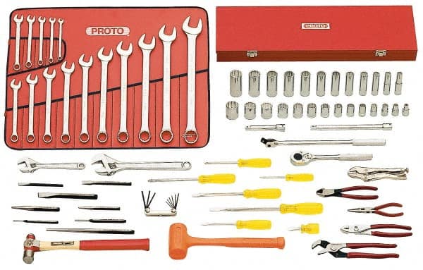 Combination Hand Tool Set: 78 Pc, Master Tool Set MPN:J99300