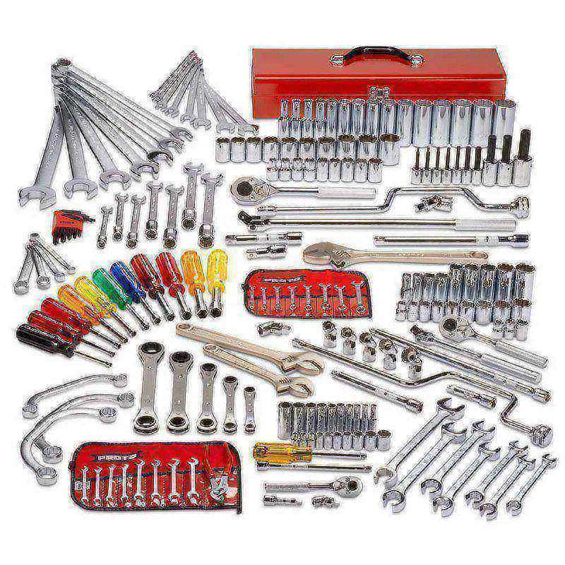 Combination Hand Tool Set: 194 Pc, Master Tool Set, 1/2