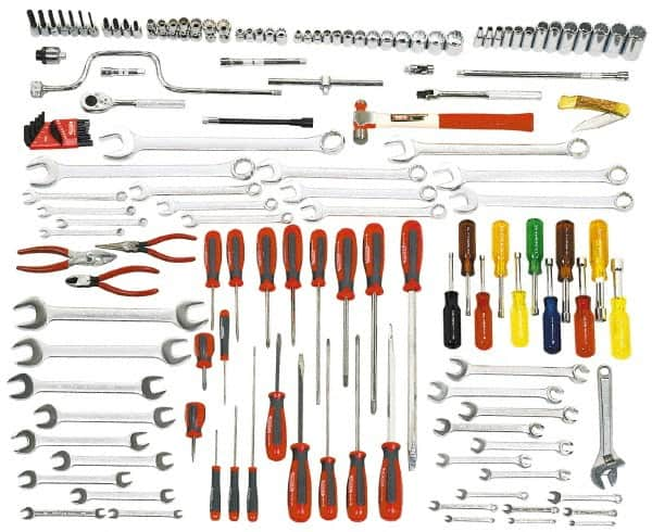 Combination Hand Tool Set: 148 Pc, Mechanic's Tool Set MPN:J99660