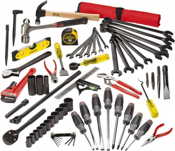 Combination Hand Tool Set: 67 Pc, Master Tool Set MPN:JTS-0067RRBX1A