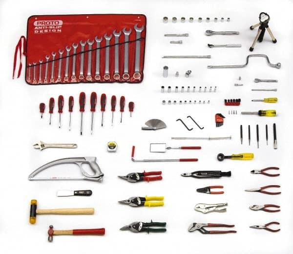 Combination Hand Tool Set: 116 Pc, Aviation Tool Set MPN:JTS-0116AIR