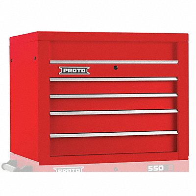 Gloss Red Heavy Duty Top Chest MPN:J553427-4RD