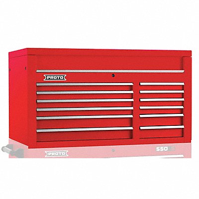 Gloss Red Heavy Duty Top Chest MPN:J555027-12RD