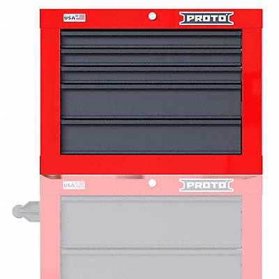 Gloss Red Heavy Duty Top Chest MPN:JSTV2720CS05RG