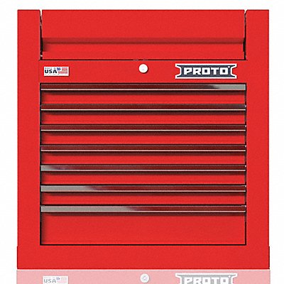 Gloss Red Heavy Duty Top Chest MPN:JSTV2728CS07RD