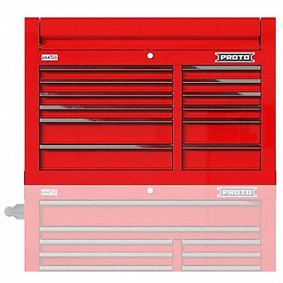 Gloss Red Heavy Duty Top Chest MPN:JSTV4228CD12RD