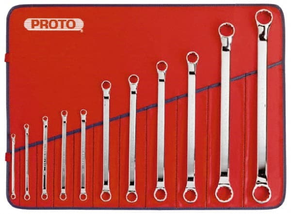 Box End Wrench Set: 11 Pc, Metric MPN:J1100S-M