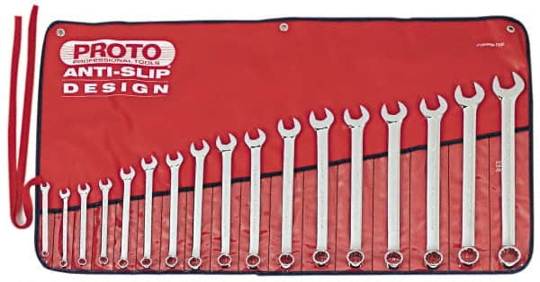 Combination Wrench Set: 17 Pc, Metric MPN:J1200RM-T500