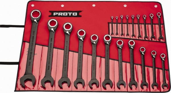 Combination Wrench Set: 20 Pc, Inch MPN:JSCV-20S