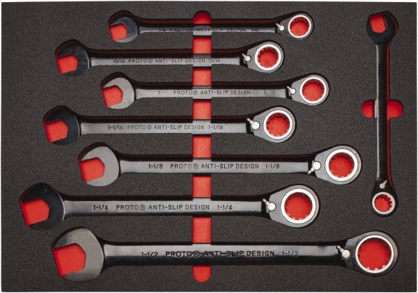 Spline Combination Wrench Set: 20 Pc, Inch MPN:JSCV-20SK