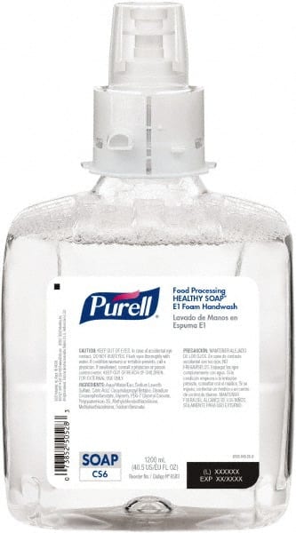 PURELL HEALTHY SOAP E1 Foam Handwash, 1200 mL Refill for PURELL CS6 Touch-Free Soap Dispensers, 2/Pack MPN:6583-02