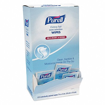 Sanitizer Wipes Box 7 x 5 MPN:9027-12