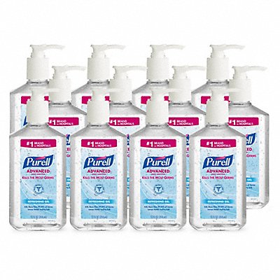 Hand Sanitizer Bottle Gel PK12 MPN:3659-12